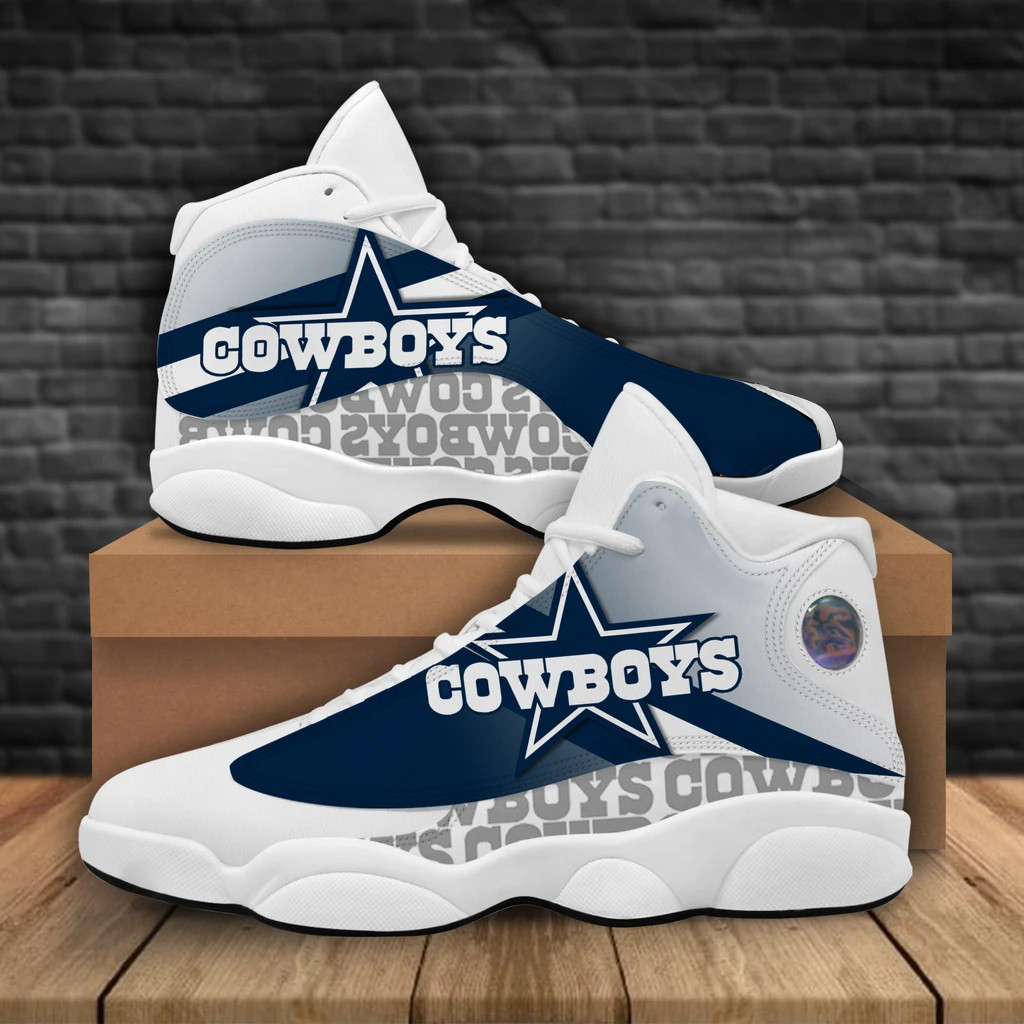 Women's Dallas Cowboys Limited Edition JD13 Sneakers 002